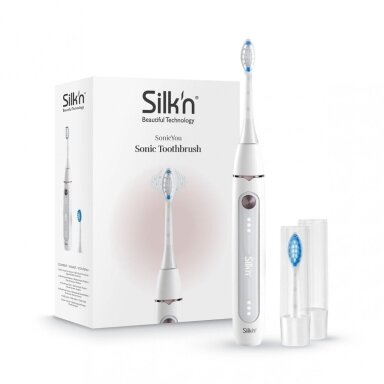 Silk'n SonicYou Matte White - garsinis (sonic) elektrinis dantų šepetėlis