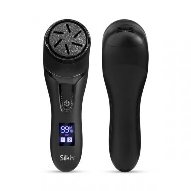 Silk'n FreshPedi Black - elektrinis pėdų šveitiklis drėgnam ir sausam naudojimui Silk'n FreshPedi Black - elektrinis pėdų šveitiklis drėgnam ir sausam naudojimui