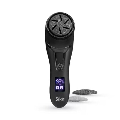 Silk'n FreshPedi Black - elektrinis pėdų šveitiklis drėgnam ir sausam naudojimui Silk'n FreshPedi Black - elektrinis pėdų šveitiklis drėgnam ir sausam naudojimui