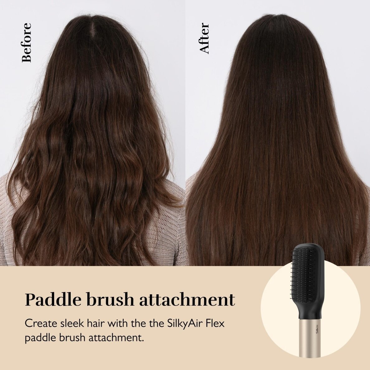 Silk'n SilkyAir Flex 8-in-1 - universalus plaukų džiovintuvas ir formavimo prietaisas, 8 antgaliai 8