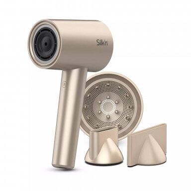 Silk'n SilkyAir Pro - plaukų džiovintuvas, 110 000 rpm variklis ir Water Ion technologija Silk'n SilkyAir Pro - plaukų džiovintuvas, 110 000 rpm variklis ir Water Ion technologija