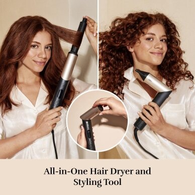 Silk'n SilkyAir Flex 8-in-1 - universalus plaukų džiovintuvas ir formavimo prietaisas, 8 antgaliai 5