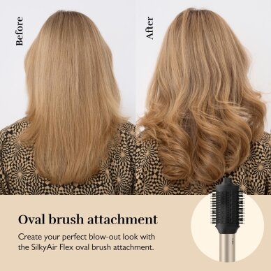 Silk'n SilkyAir Flex 8-in-1 - universalus plaukų džiovintuvas ir formavimo prietaisas, 8 antgaliai 7