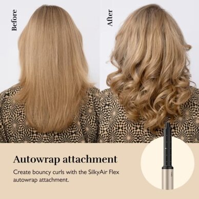 Silk'n SilkyAir Flex 5-in-1 - daugiafunkcis plaukų džiovintuvas ir formavimo prietaisas, 5 antgaliai 6
