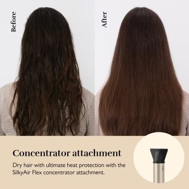 Silk'n SilkyAir Flex 5-in-1 - daugiafunkcis plaukų džiovintuvas ir formavimo prietaisas, 5 antgaliai 9