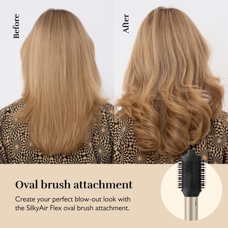 Silk'n SilkyAir Flex 5-in-1 - daugiafunkcis plaukų džiovintuvas ir formavimo prietaisas, 5 antgaliai 7 Silk'n SilkyAir Flex 5-in-1 - daugiafunkcis plaukų džiovintuvas ir formavimo prietaisas, 5 antgaliai 7