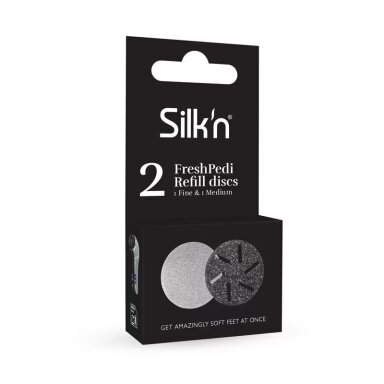 Silk'n FreshPedi atsarginiai šlifavimo diskai - smulkus ir vidutinis Silk'n FreshPedi atsarginiai šlifavimo diskai - smulkus ir vidutinis