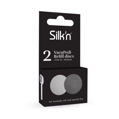 Silk'n VacuPedi atsarginiai šlifavimo diskai - smulkus ir vidutinis Silk'n VacuPedi atsarginiai šlifavimo diskai - smulkus ir vidutinis