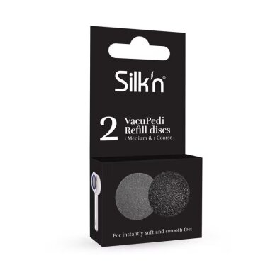 Silk'n VacuPedi atsarginiai šlifavimo diskai - vidutinis ir šiurkštus 1