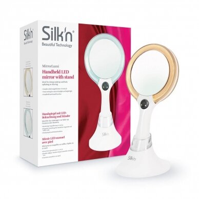 Vaizdą didinantis veidrodis (X1/X5) Silk'n Mirror Lumi su LED apšvietimu
