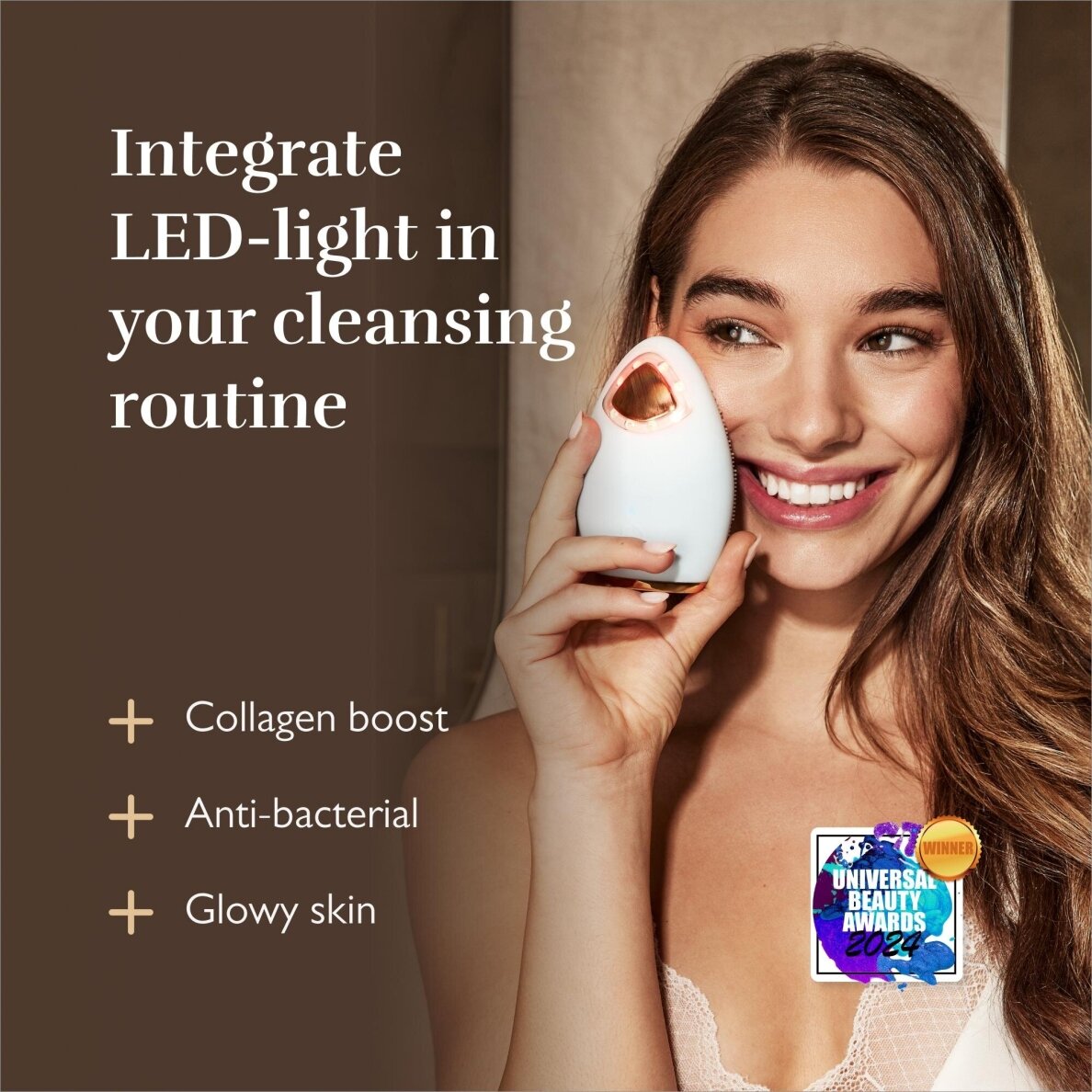 Silk'n Bright Lux daugiafunkcis veido valymo ir LED prietaisas 4