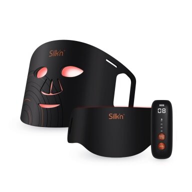 Silk'n Dual LED Set - dviguba LED kaukė veido ir kaklo atjauninimui, 4 programos