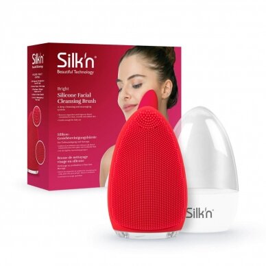 Veido valymo aparatas Silk'n Bright Red